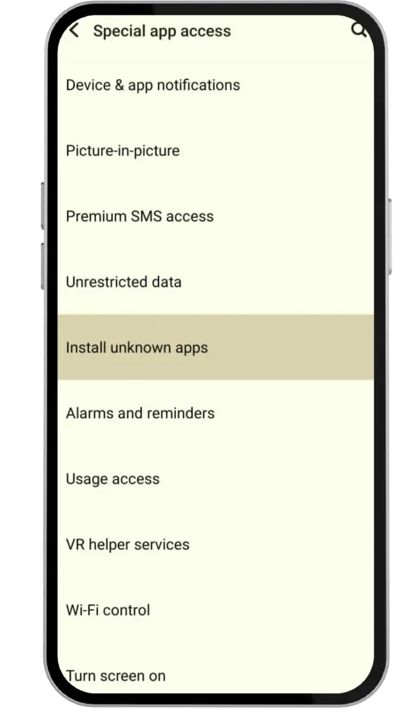 How to Enable Unknown Resources to allow mod apk apps installation