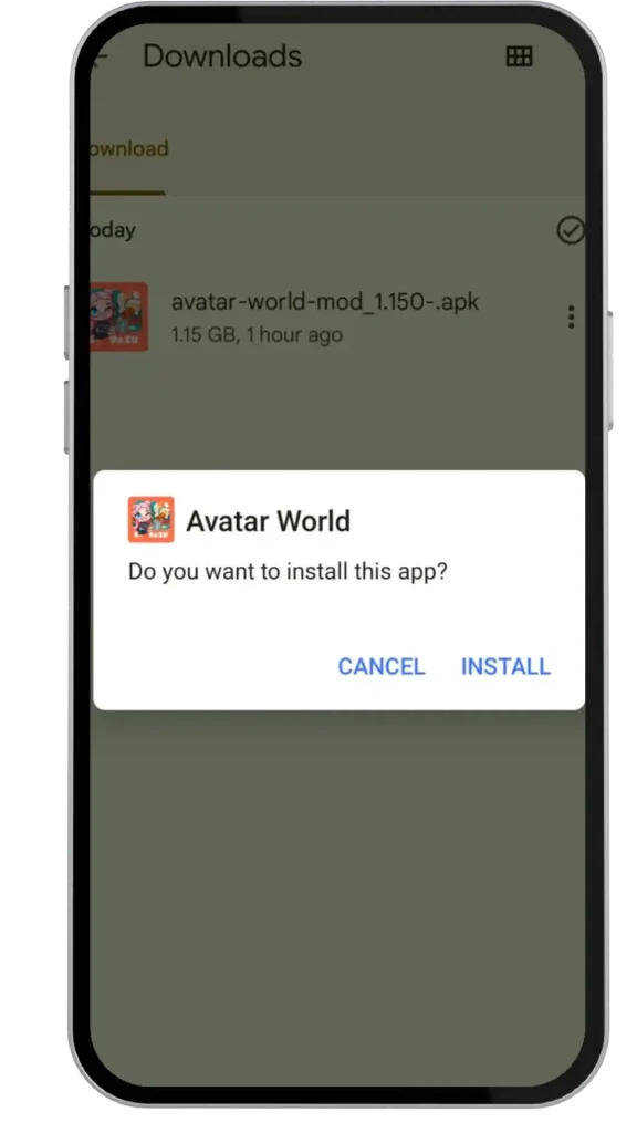 How to Install Avatar World Mod APK